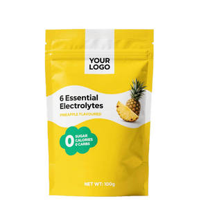 ผงอิเล็กโทรไล6รสสับปะรดปราศจากน้ำตาลปราศจากแคลอรี่ปราศจากไขมันผลิตจากผู้ผลิตสินค้า OEM/ODM - Product Image 4