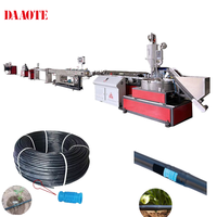 Machine ronde de fabrication de tube d'irrigation souterraine pour plantations d'arbres potagers