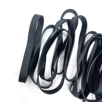 Banda de Goma Negra de Alta Calidad Directo de Fábrica, Resistente a Altas Temperaturas, Antienvejecimiento, Alta Elasticidad, Circunferencia de 100 mm, Modelo