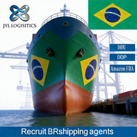 Agente de Transporte Marítimo a Brasil, Servicio de Entrega de Carga DDU DDP, Empresa de Logística, Tarifas de Transporte de Exportación, Envío Exprés