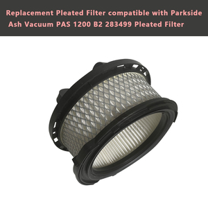 Filtre HEPA plissé avec maille métallique, fabriqué en usine, compatible avec les aspirateurs Parksides, pièce détachée/accessoire. - Product Image 4