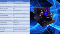 Harga Printer UV Mini Multifungsi Ukuran A3 A4 untuk Casing Ponsel Plastik, Kayu, Akrilik, Logam, Silinder, Kartu