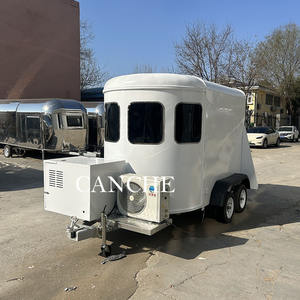 Carrito de Comida Móvil Personalizable de Acero Inoxidable, Remolque de Comida para Aplicaciones de Comida Rápida y Snacks en Europa, en Venta - Product Image 1