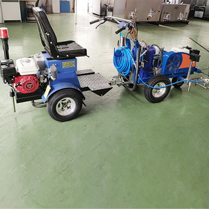 Machine de marquage routier pour la repinture et l'entretien des lignes de parking - Product Image 1
