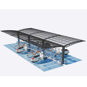 Meilleur prix pour un abri de voiture à pente unique, auvent en aluminium avec toit en polycarbonate - Product Image 5