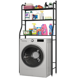 Étagère de rangement pour toilettes Lida, 60x70 cm, autoportante, rectangulaire, durable, pour salle de bain - Product Image 3