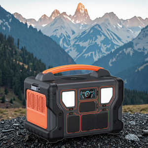 เครื่องกำเนิดไฟฟ้าพลังงานแสงอาทิตย์ MIQ Off Grid 999wh สำหรับกรณีฉุกเฉิน คลื่นไซน์บริสุทธิ์ 1000w แบตเตอรี่ลิเธียม สำหรับตั้งแคมป์ พกพาสะดวก พร้อมไฟส่องสว่าง - Product Image 3
