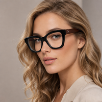 Lunettes rondes Mazzucchelli, lunettes fabriquées à la main au Japon, monture en acétate italien, fabriquées en Chine