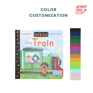 หนังสือปกแข็งสำหรับเด็กพิมพ์<span class=keywords><strong>ลาย</strong></span>สี่สีแบบทำจากวัสดุแข็งสำหรับบริการการปรับแต่ง - Product Image 4
