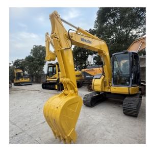 Excavadora de orugas Komatsu PC78US usada a la venta, Excavadora hidráulica de bajo precio con motor en buenas condiciones, gran oferta de Shanghái - Product Image 4