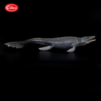 Figurine de Mosasaurus Cikoo 14,37 pouces, peinte à la main, jouet de dinosaure marin, reptile marin, modèle en PVC, détails réalistes, qualité de collection