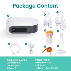Kompresor medis anak-anak profesional, mesin <span class=keywords><strong>Nebulizer</strong></span> Inhaler untuk kompresor masker anak <span class=keywords><strong>Nebulizer</strong></span> dengan fungsi waktu - Product Image 5