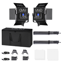 Lumière professionnelle de remplacement GVM, Kit d'éclairage RGB, bi-couleur, GVM 50RS
