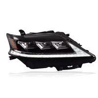 Rx270 2009-11 actualización a rx350 para Kit de carrocería LX actualización a rx350 2013 parachoques delantero faro