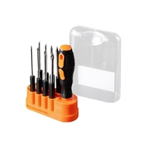 Jeu de tournevis multifonction 9-en-1 pour la maison, tournevis cruciformes et plats, acier au carbone alliage S2