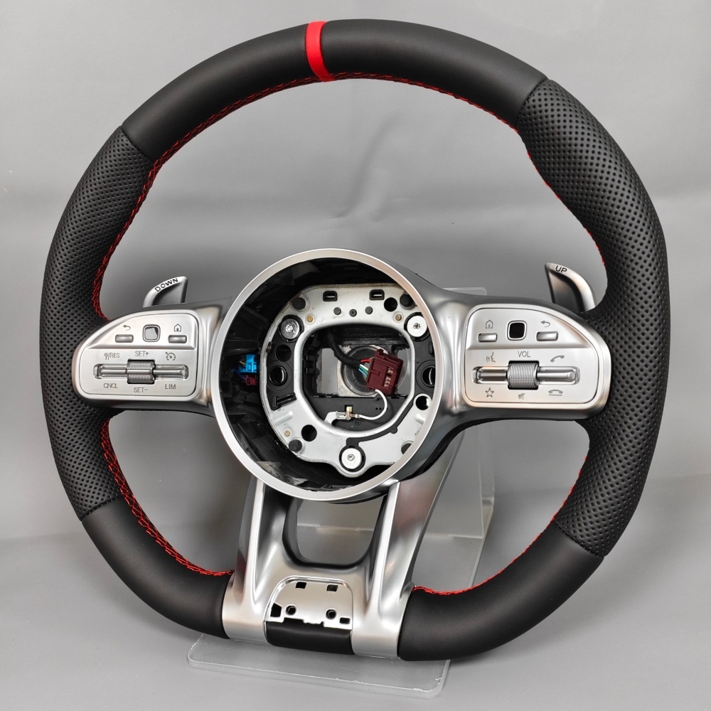 Assembly Leather Lenkrad Steering Wheel (Mercedes-Benz Fitment), photo 2
