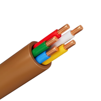 Cable Industrial para Computadora de Longitud Personalizada de 100m 500m, 8 Núcleos, Cobre Sólido y Trenzado, PVC Gris y Negro, Universal, 250V