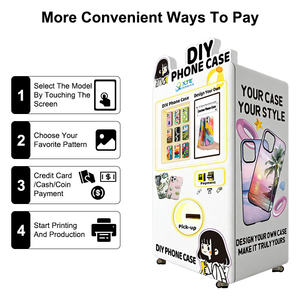 Máquina Expendedora <span class=keywords><strong>de</strong></span> Fundas para Teléfonos Móviles con Impresora Instantánea <span class=keywords><strong>de</strong></span> Tinta UV con Tecnología IA para Imprimir Fundas - Product Image 4