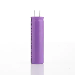 リチウムイオン充電式<span class=keywords><strong>3</strong></span>.7V ICR14500セルコンデンサ500mAh - Product Image 1