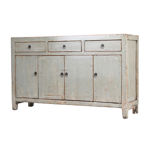 Mobile Antico Cinese in <span class=keywords><strong>Argento</strong></span> Dipinto con Specchio per Stoccaggio e Conservazione - Product Image 1