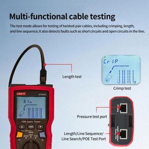 UNI-T UT685A Kit TDR <b>Cable</b> Tester POE Twisted Pair Locator Length Sequence Detector Wire Tracker for <b>RJ45</b> RJ11 Line Finder - Product Image 6