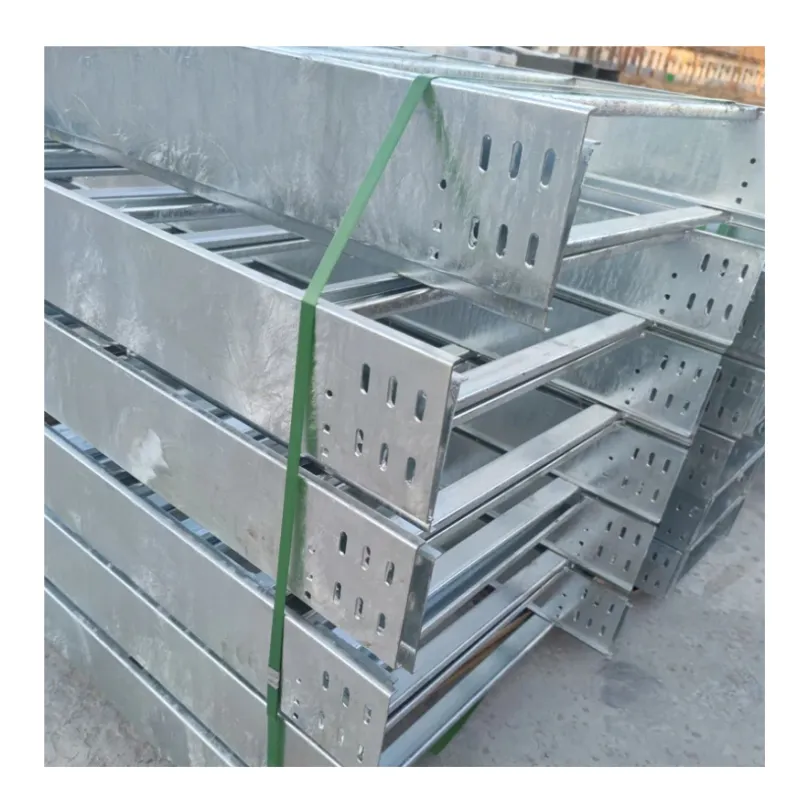 Cabling Management System Pre Galvanized Steel cable ladder Heavy Duty Hot Dipped Galvanized Ladder Type Cable Tray