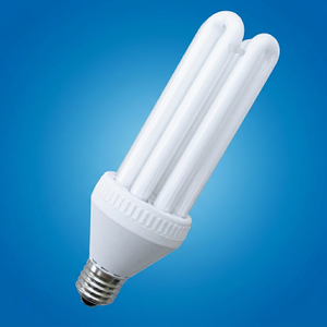 Bombilla CFL Blanca OEM E27 Forma 4U 6000K Luz Diurna Alerta 80lm/W 6000 Horas CRI 80 AC 220V Garantía de 2 Años Interruptor de Plástico 2000 Lúmenes - Product Image 1
