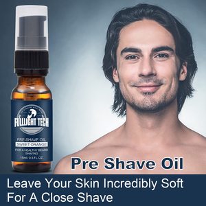 Kit de produits pour barbe OEM, ensemble de bois de santal fait à la main, adoucit la peau naturelle, barbe, pré-<span class=keywords><strong>rasage</strong></span>, huile, crème, Gel après-baume, hommes, barre de savon pour barbe - Product Image 4