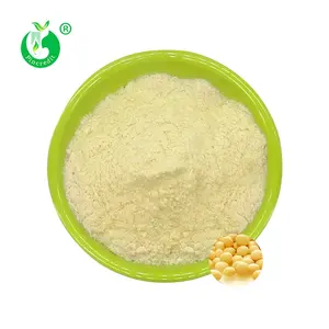 Vente en gros de lécithine d'extrait de soja en poudre de qualité alimentaire biologique