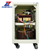 Stabilisateur de tension électrique monophasé ZhengXi 5000VA 10KVA pour tension d'entrée 240V pour usage domestique Régulateur de tension