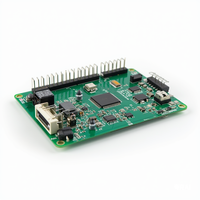 Kustom Turnkey elektronik kontrol produk PCB dicetak papan sirkuit perakitan harga pabrik dengan masker Solder hijau pemasok OEM