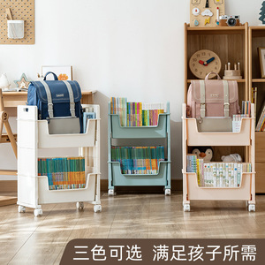 Detachable Multi Tier Under Desk Storage Cart With Wheels For Bedroom Living Room Kids Teen Organizer - Product Image 5
