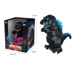 Dinosaurio Eléctrico Bailarín Monster Gola con Luz en la Espalda, Juguete Infantil, Regalo para Niños de 4 a 6 Años, Material Plástico - Product Image 2