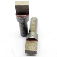 Outil de dressage en diamant carré durable Raboteuse de meulage en diamant fritté pour meules pierre