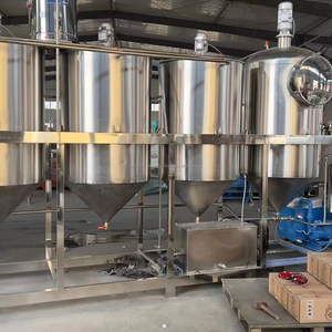 Nouveau composant de moteur de noyau de Machine de purificateur d'huile multi-graines automatisé en acier inoxydable capacité de 200kg huile d'arachide triphasée/monophasée - Product Image 6