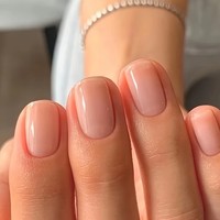 Traitement fortifiant pour ongles à la kératine sous marque privée, vernis naturel rose transparent, fourniture d'usine OEM