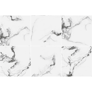 Giá Rẻ Giá Carrara Trắng 600X600Mm Gạch Sứ Tráng Men Gốm Sàn Đá Cẩm Thạch Bóng Đánh Bóng Gạch Cho Phòng Khách Phòng Tắm - Product Image 1