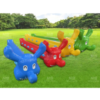 Vers géants gonflables pour activités de team building, jeux de saut en forme d'insectes, jouet chenille gonflable, jeu de course et de marche sur tube gonflable