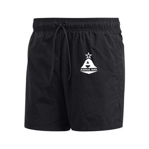 Short de sport pour hommes de qualité supérieure, en coton, de couleur noire avec Design personnalisé, à vendre - Product Image 1