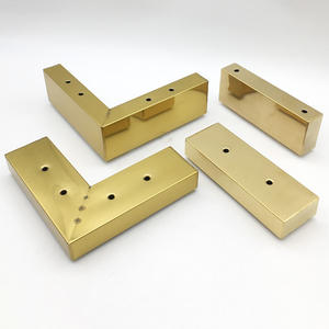 Piedini per Divano a L in Metallo Moderni, Resistenti, con 7 Supporti per Mobile TV, Comodino, Tavolino da Caffè, <span class=keywords><strong>Mobili</strong></span> da <span class=keywords><strong>Cucina</strong></span> - Product Image 4