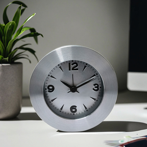 Thời Trang Phòng Khách Trang Trí Nội Thất Phòng Ngủ Im Lặng Kỹ Thuật Số Đồng Hồ Báo Thức Tối Giản Kim Loại Sáng Tạo Máy Tính Để Bàn Thông Tư Đồng Hồ - Product Image 1