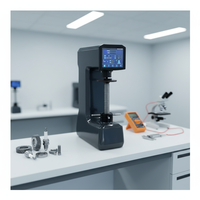 Touch Screen Rockwell Hardness Tester with V-shaped Workbench and Various Function