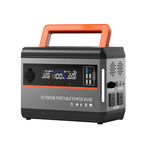 Centrale Électrique Portable Nouveau Design 500W 800W 1000W Générateur Solaire pour Camping en Plein Air, Voyages et Pannes de Courant Couleur Noire - Product Image 1