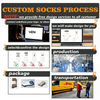 Chaussettes de compression sportives pour hommes 30-40 mmHg Beige/Noir Anti-odeur Anti-transpiration 70% Nylon 30% Spandex Tricotées à la machine