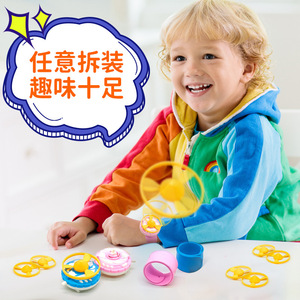 Pulsera Lanzador de Trompos Voladores Rosa para Niños, Juguete de Exterior, Libélula de Bambú, Sin Necesidad de Baterías, 5-7 Años, Unisex - Product Image 3