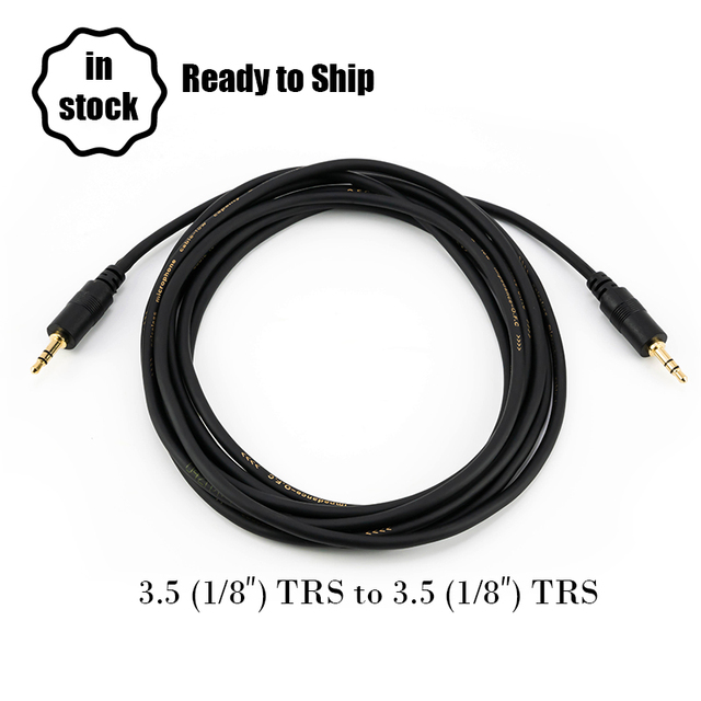 Yinyu AC060P 3.5mm TRS Audio Cable for Connecting Smartphone Laptop to Car Stereo Speaker HiFi System