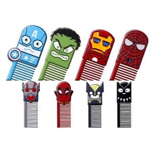 Peine con Diseño de <span class=keywords><strong>Marvel</strong></span>, con Iron Man, <span class=keywords><strong>Hulk</strong></span> y Spider-Man, Hecho en China, Ideal como Regalo o Obsequio - Product Image 1