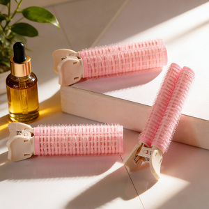 Wholesale Custom Logo Hair Roller Plastic Strong <b>Spring</b> <b>Clip</b> Lightweight Durable for Beauty Gift - Product Image 6