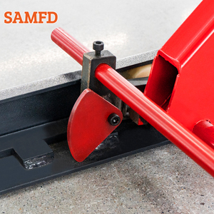 SAMFD Cric hydraulique électrique monocylindre à ciseaux avec capacité de 400 kg pour le changement de pneus - Product Image 3