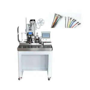 Semi Automatic multicore Cable Stripping Crimping Machine